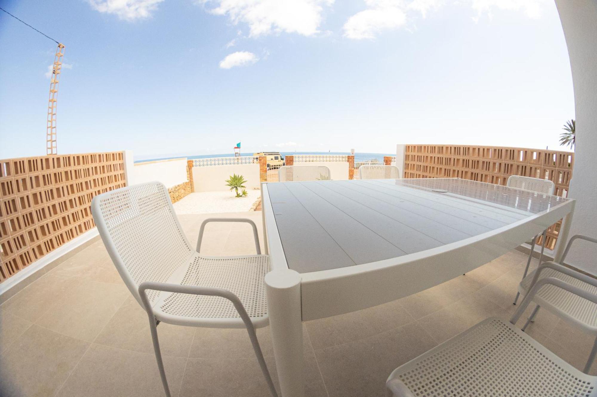 Vistas Y Terraza Panoramica Frente Al Mar En Denia, Las Rotas Exteriör bild