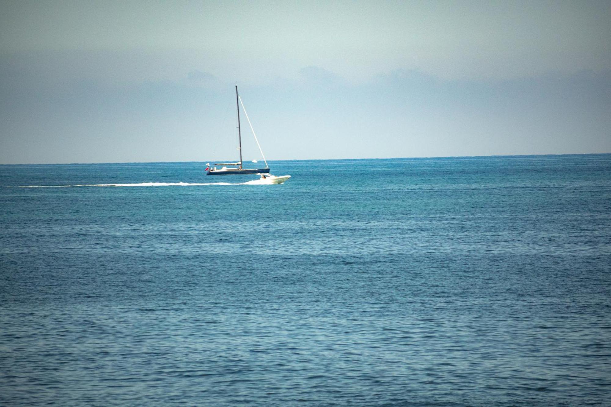 Vistas Y Terraza Panoramica Frente Al Mar En Denia, Las Rotas Exteriör bild